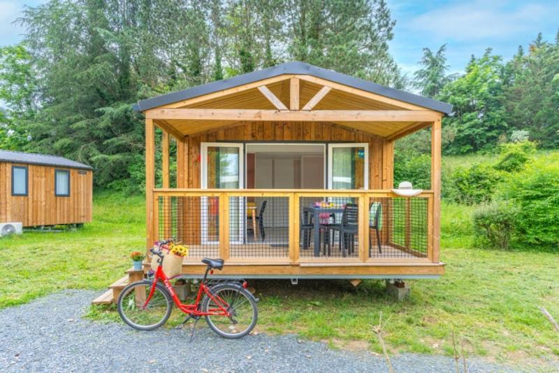 Hotel Le Camping Grand Cerf Gimouille Exterior foto
