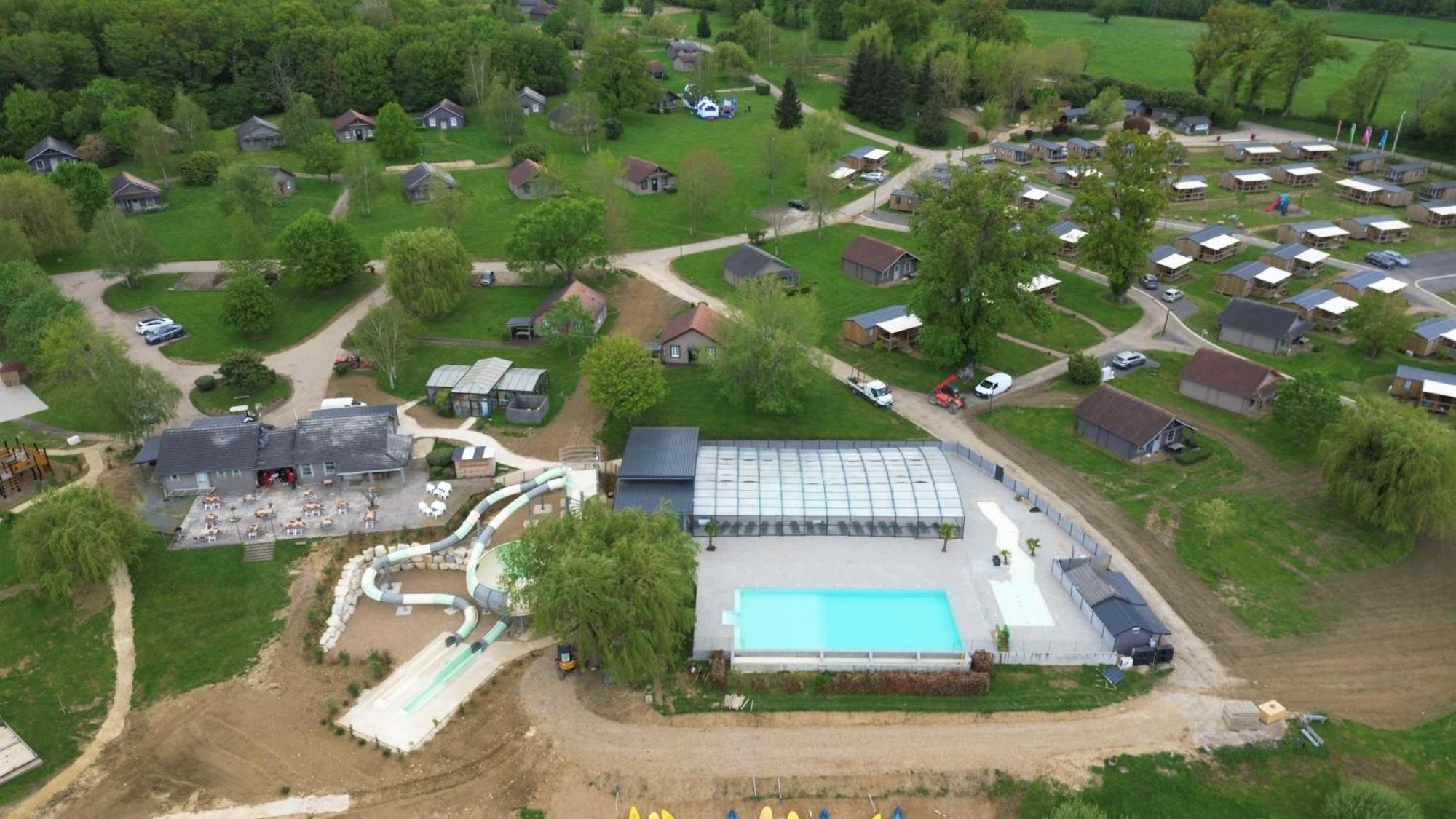 Hotel Le Camping Grand Cerf Gimouille Exterior foto
